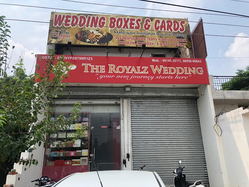 ROYAL Sweets Wedding Card& Boxes