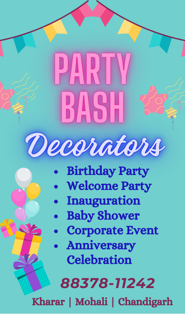 Party Bash Decorators | Balloon Party Setup